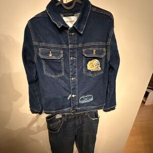 Matching Joe Fresh Kids Denim Jacket & George Jeans